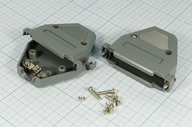 Разъем D-SUB кожух, контакты 37P, DP37C