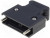 10326-52A0-008, D-Sub Backshells 26P JUNCTION SHELL W/M2.6 JACK SCREW