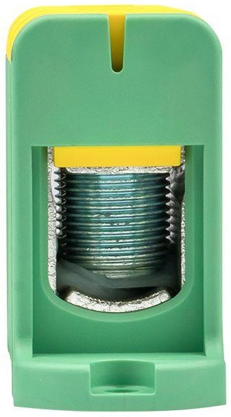 Клемма силовая вводная КСВ 35-240кв.мм желт./зел. EKF plc-kvs-35-240-y-green