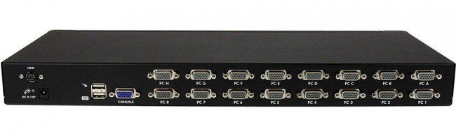 SV1631DUSBUK, 16 Port USB VGA KVM Switch, 1920 x 1440 Maximum Resolution SV1631DUSBUK, 16 Port USB VGA KVM Switch, 1920 x 1440 Maximum Resolution