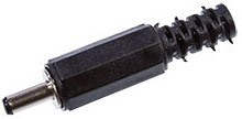 KLS1-DCP-02-1.3A (NP-116), Разъем питания 1,3х3,5х9мм на кабель с амортизатором