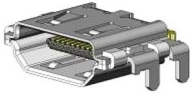 DC3RX19JA3R1700, HDMI, Displayport &amp; DVI Connectors HDMI Standard Type D HDMImicro con 1700=