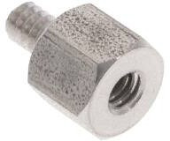 4530A-440-SS, Standoffs &amp; Spacers 1/4 HEX M/F STDOFF 7/32" 4-40 SS