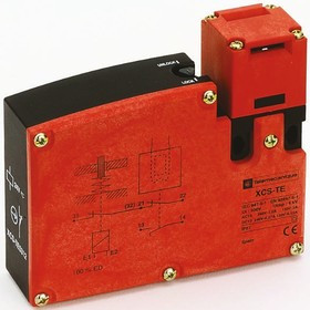 XCSTE5332, XCS-TE Series Solenoid Interlock Switch, Power to Unlock, 120V ac