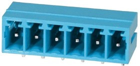 TBP02R1-381-06BE, Pluggable Terminal Blocks Terminal block, pluggable, 3.81, receptical, 6 pole, blue