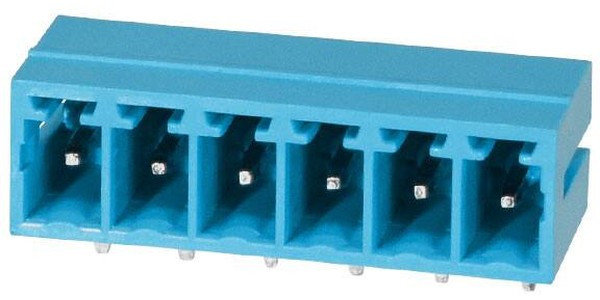 TBP02R1-381-06BE, Pluggable Terminal Blocks Terminal block, pluggable, 3.81, receptical, 6 pole, blue