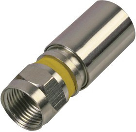 RW6-083C, F Compression Plug RG6U