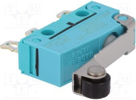 ABS1416509J, Микропереключатель SNAP ACTION, с рычагом (с роликом), SPDT