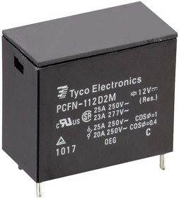 1721542-5, Универсальное реле, серия PCF, силовое, SPST-NO, 18В DC, 25А