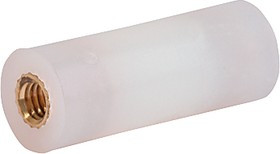 9690.0100, Insulating Spacer, 51mm, Polyamide 6.6 / Brass 9690.0100, Insulating Spacer, 51mm, Polyamide 6.6 / Brass