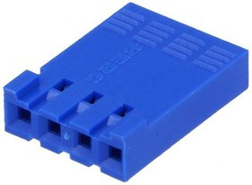 65240-004LF, Dubox® 2.54mm Pitch, Board to Board Connector, Crimp-to-Wire Housing, Single Row