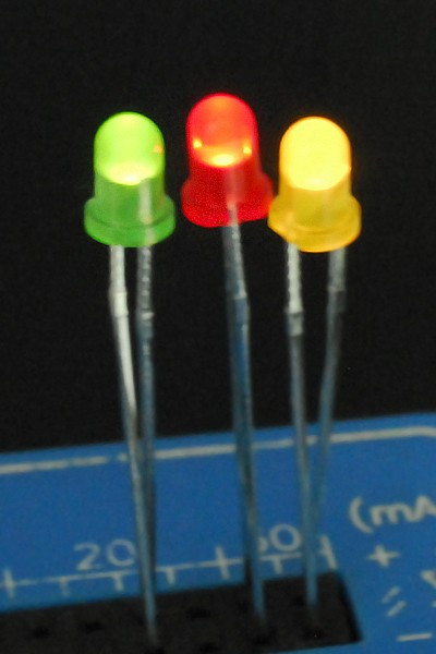 Светодиод 3 x 5, зеленый, 45 мкд, угол 40, цвет линзы: зеленый матовый, SL-313GDSG, VOISE