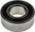 63004-2RS1 Single Row Deep Groove Ball Bearing- Both Sides Sealed 20mm I.D, 42mm O.D