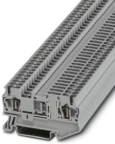 3038435, ST 2.5-TG Series Grey Disconnect Terminal Block, 0.08 4mm²
