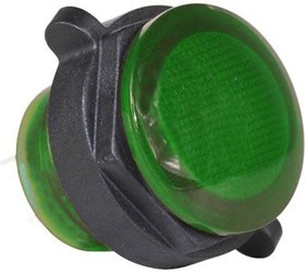 CNX722C500120T, LED Panel Mount Indicators PMI 22mm LED 120V Tab Green MS