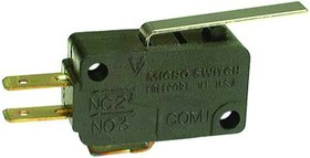 V7-1B17D8-022, MICROSWITCH, LEVER, SPDT, 277VAC, 11A