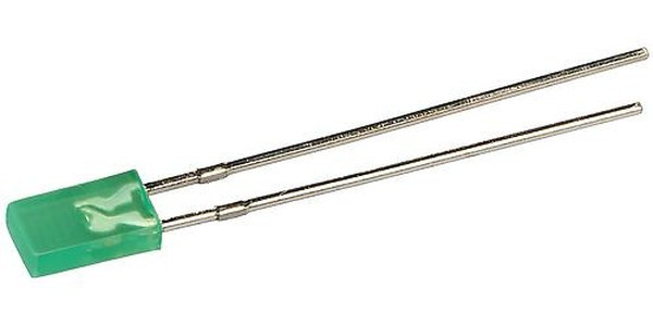 L-144GDT, Светодиод 1,9х3,9мм/зеленый/ 568нм/1-4мкд/110°