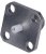 23_SMA-50-0-94/199_NE, RF Connectors / Coaxial Connectors SMA straight flange receptacle jack(f)