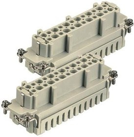09330242726, Heavy Duty Power Connectors FEMALE INSERT 48 POLE CAGE CLAMP 09330242726, Heavy Duty Power Connectors FEMALE INSERT 48 POLE CAGE CLAMP