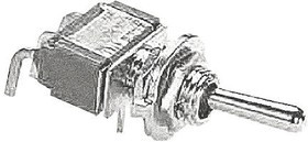 1-1825137-4, Toggle Switch, PCB Mount, On-Off-On, SPDT, Through Hole Terminal, 120 V ac, 28V dc