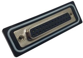 RND 205-01027, Waterproof D-Sub Connector IP67, DB-25, Socket, Solder Cup