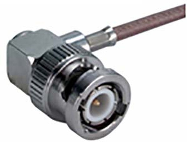 16_BNC-50-3-5/133_NE, RF Connectors / Coaxial Connectors BNC right angle cable plug(m) 16_BNC-50-3-5/133_NE, RF Connectors / Coaxial Connectors BNC right angle cable plug(m)