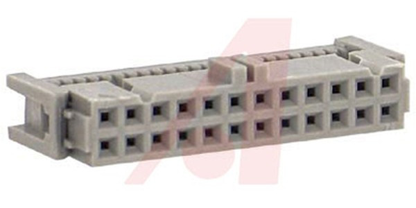 89124-0101, Conn IDC Connector SKT 24 POS 2.54mm IDT RA Cable Mount Box
