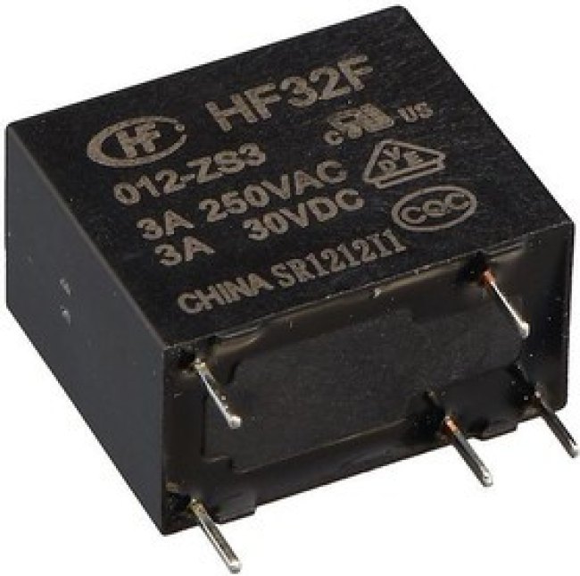 HF32F/012-ZS3, DC12V 5A 250VAC / HF32F/012-ZS3