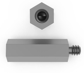 4554-632-SS, Standoffs &amp; Spacers 1/4 Hex X 1-3/4 Length Hex Male-Female Standoff