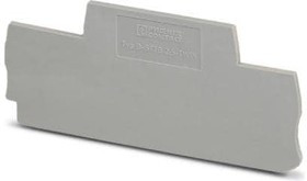 3038558, Terminal Block Tools &amp; Accessories End Cover for MOD TERM BLOCK GRAY
