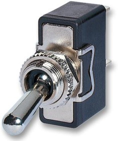 C3970BBAAA, Рычажный переключатель, Вкл.-Выкл.-Вкл., DPDT, Без Подсветки, Серия 3900, Панель, 16 А