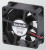 9S0612H402, DC Fans DC Axial Fan, 60x60x25mm, 12VDC, Silent Series