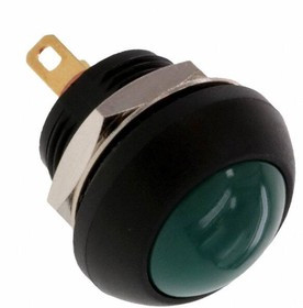 PB6B2RS6M2CAL00, Pushbutton Switches PB OFF/ON RC Green M2 Term. IP68