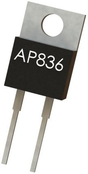 AP836 10R J 100PPM, 10 Thick Film Resistor 35W ±5% AP836 10R J 100PPM