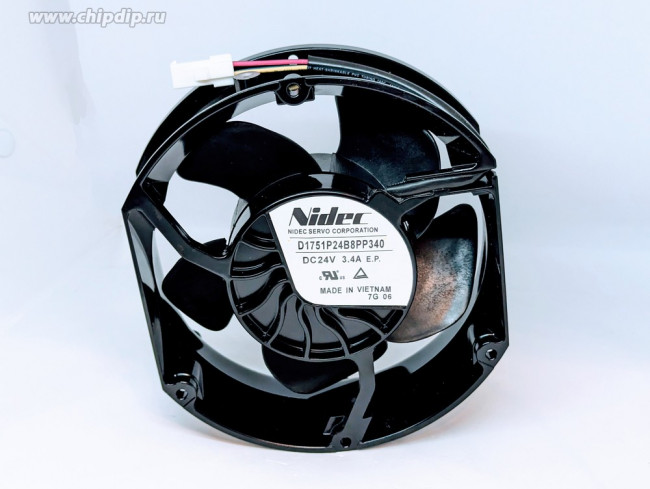 Вентилятор Nidec Servo D1751P24B8PP340 DC 24v 3.4A 172x150x51 4pin