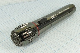 Микрофон динамический, O, штекер 6,3моно, 450_Ом, WM-321, РАДИО