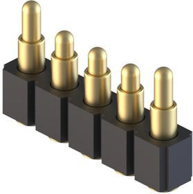812-22-005-30-030101, SPRING LOADED CONNECTOR, HEADER, 5POS