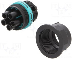 THB.387.M5A, Разъем: питания AC; зажим под винт; "мама"; TH387; 0,25-1,5мм2