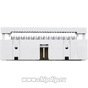 AWHP-26B, Вилка, IDC, "папа", PIN: 26, IDC, на шлейф, 1,27мм, позолота