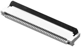 XF2M45151AR100, FFC / FPC разъем, 0.5 мм, 45 контакт(-ов), Гнездо, XF2M, Поверхностный Монтаж, Верх, Низ