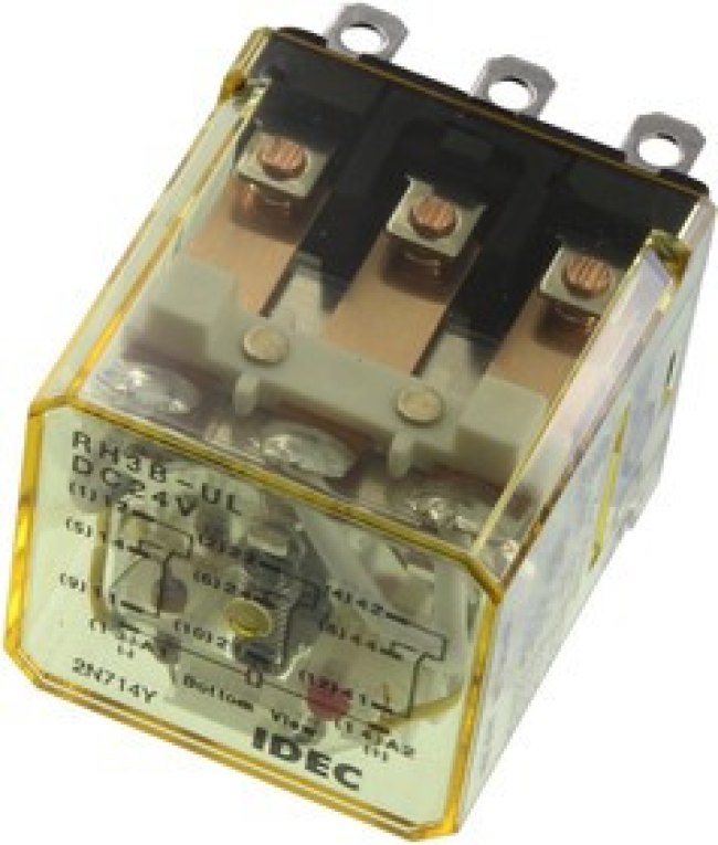 RH3B-ULDC24V, RELAY, 3PDT, 110VAC, 30VDC, 10A
