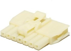 1053072207, Conn Housing RCP 7 POS 2.5mm Crimp ST Cable Mount Natural Bag