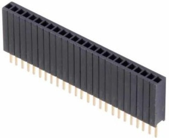 M52-5011045, Headers &amp; Wire Housings Vert Socket, 8.5mm SIL,10P,Sngl Rw,Gold