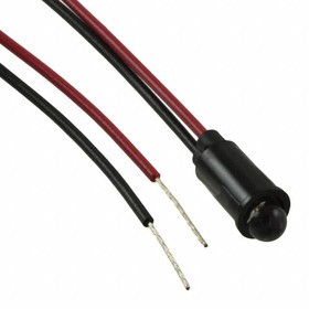 559-6001-003F, LED Panel Mount Indicators LED SNAPIN PAN IND