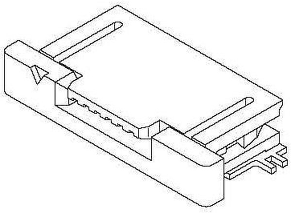 52745-2033, FFC / FPC разъем, 0.5 мм, 20 контакт(-ов), Гнездо, Easy-On 52745, Поверхностный Монтаж, Верх