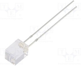 OSY5PA7NE1B, LED; rectangular; 5x5x7mm; yellow; 750?1000mcd; 140°; Front: flat