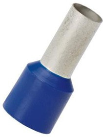 FSDX84-12-C, Наконечник на провод, Один Провод, 6 AWG, 16 мм², 12 мм, Синий, FSDX Series FSDX84-12-C, Наконечник на провод, Один Провод, 6 AWG, 16 мм², 12 мм, Синий, FSDX Series