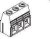 1986660-3, Fixed Terminal Blocks 3P 300V 65A Green w/ Interlock 6-26 AWG
