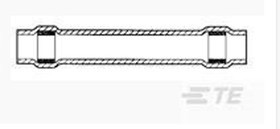 D-436-38, Втулка соединительная, медь, 1,21-2,94мм2, луженые, обжим