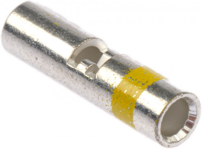 D-436-38, Втулка соединительная, медь, 1,21-2,94мм2, луженые, обжим